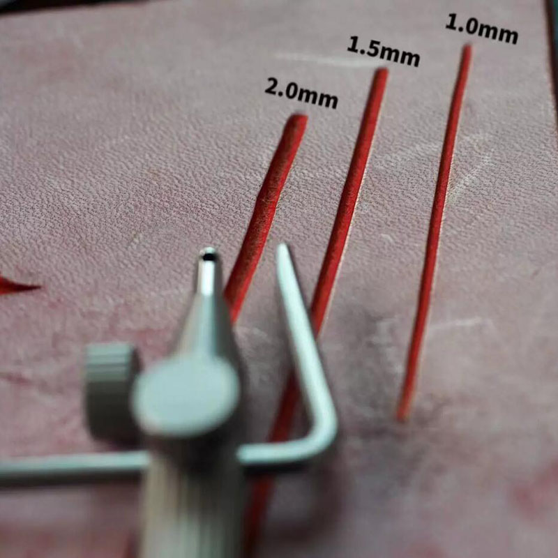 Groover Stitching Tool - XIFENG Ensemble de rainureuses à cuir