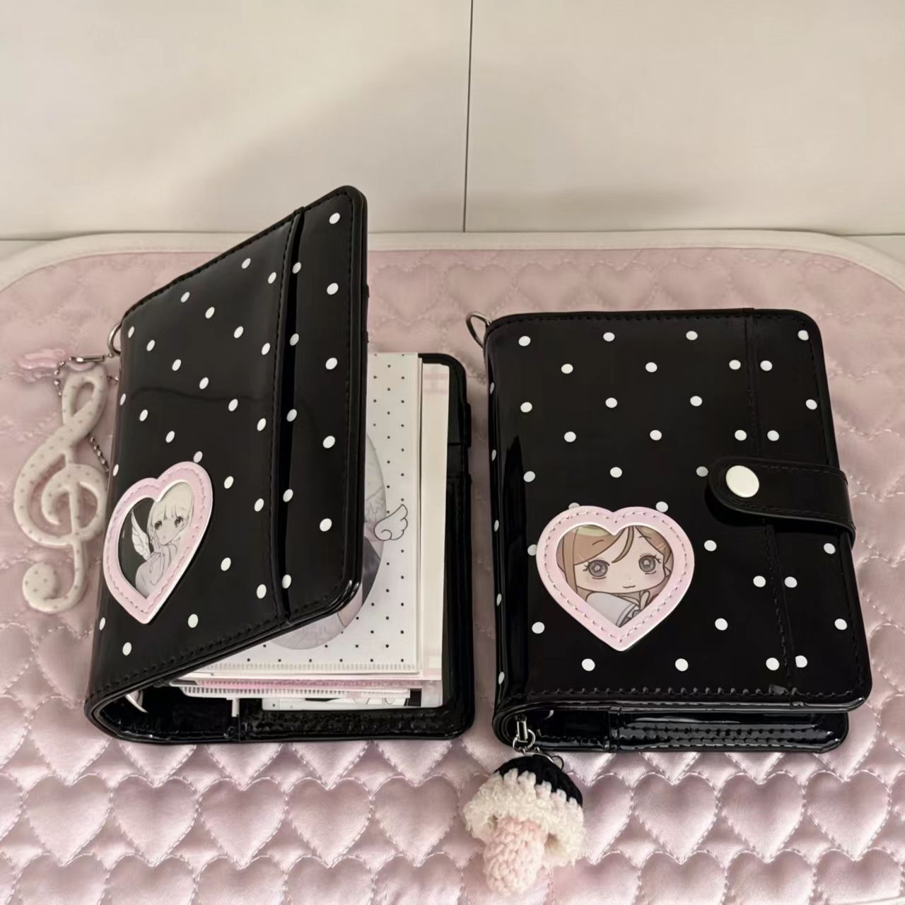 Leather Work Notebook - Carnet à spirales en cuir PU