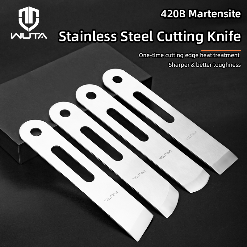 Round Knife Leatherwork - WUTA Design couteau professionnel pour amincir