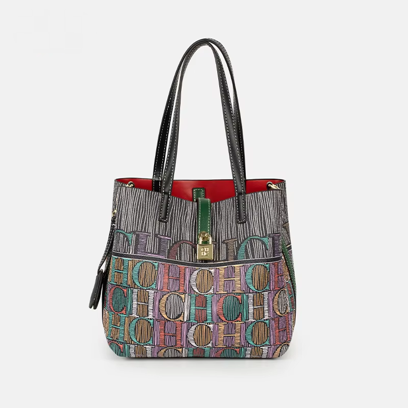 Leatherwork Art - Sac seau CH Art imprimé couleur