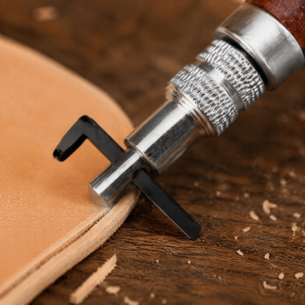 Groover Stitching Tool - Outil à rainurer le cuir à