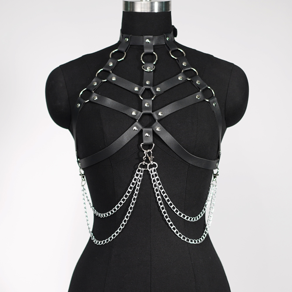 Leather Work Harness - Harnais Sexy pour femmes, ceinture de