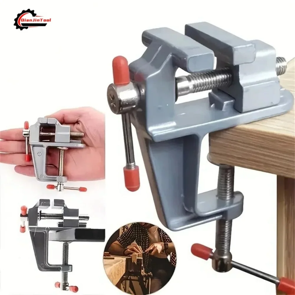 Leatherwork Bench - Mini étau de table à pince,