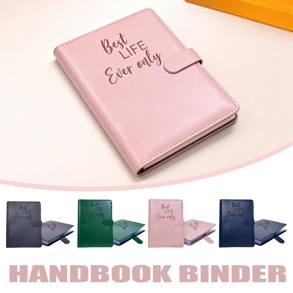 Leather Work Notebook - Protège-passeport et carnet en cuir PU