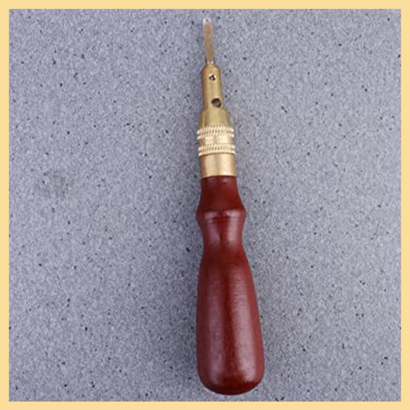 Groover Stitching Tool - 7 pièces biseauteur en cuir couture