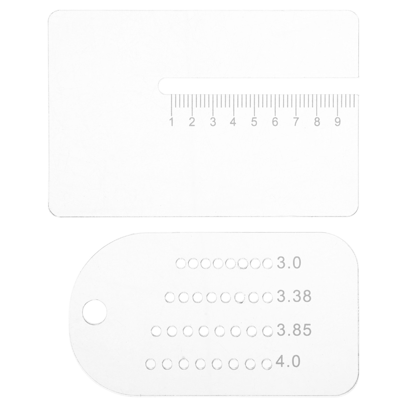 2 pièces : Guide de poinçonnag - Leatherworking Guide avis et prix