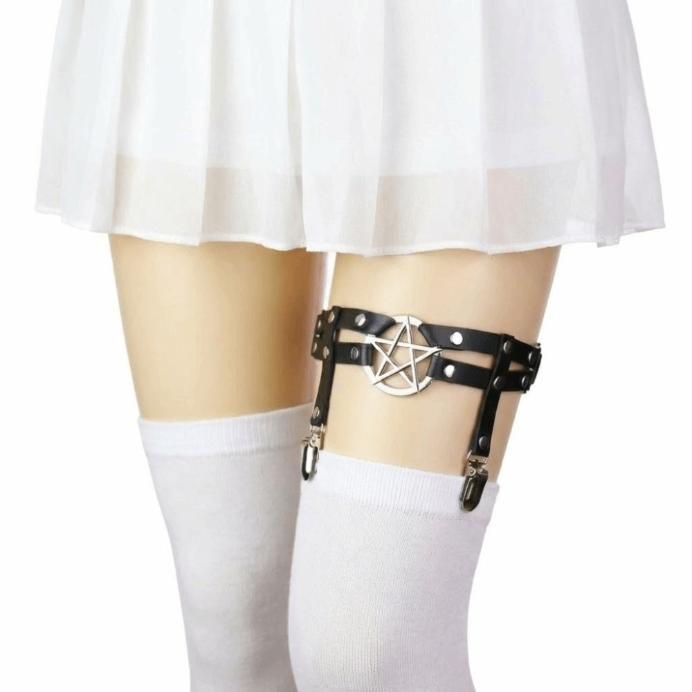Sangle de jambe ajustable cool - Leather Work Harness avis et prix