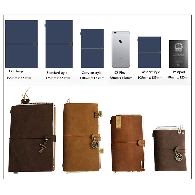 Cahier de couverture en cuir r - Leather Work Notebook avis et prix