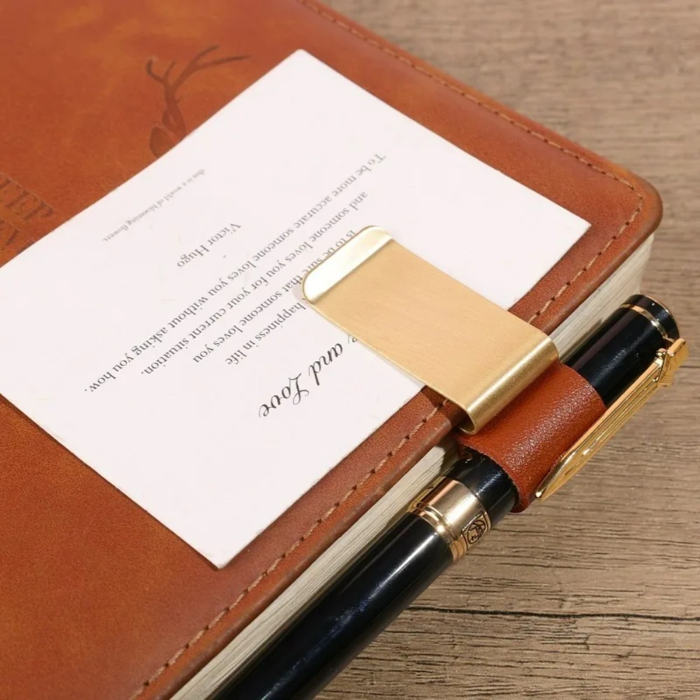 Porte-stylo en cuir et laiton  - Leather Work Notebook avis et prix