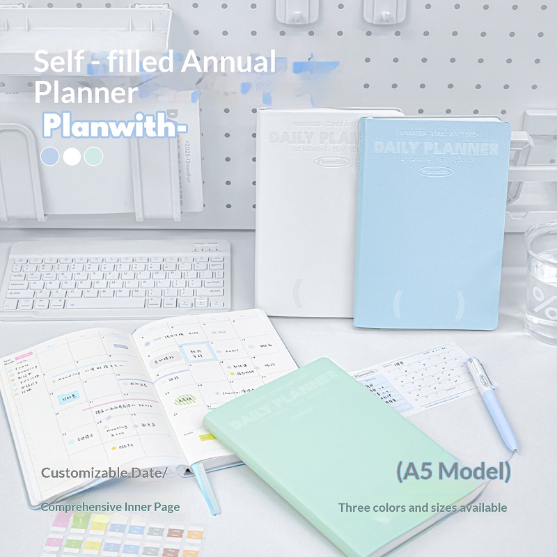 Planwith Agenda annuel auto-da - Leather Work Notebook avis et prix