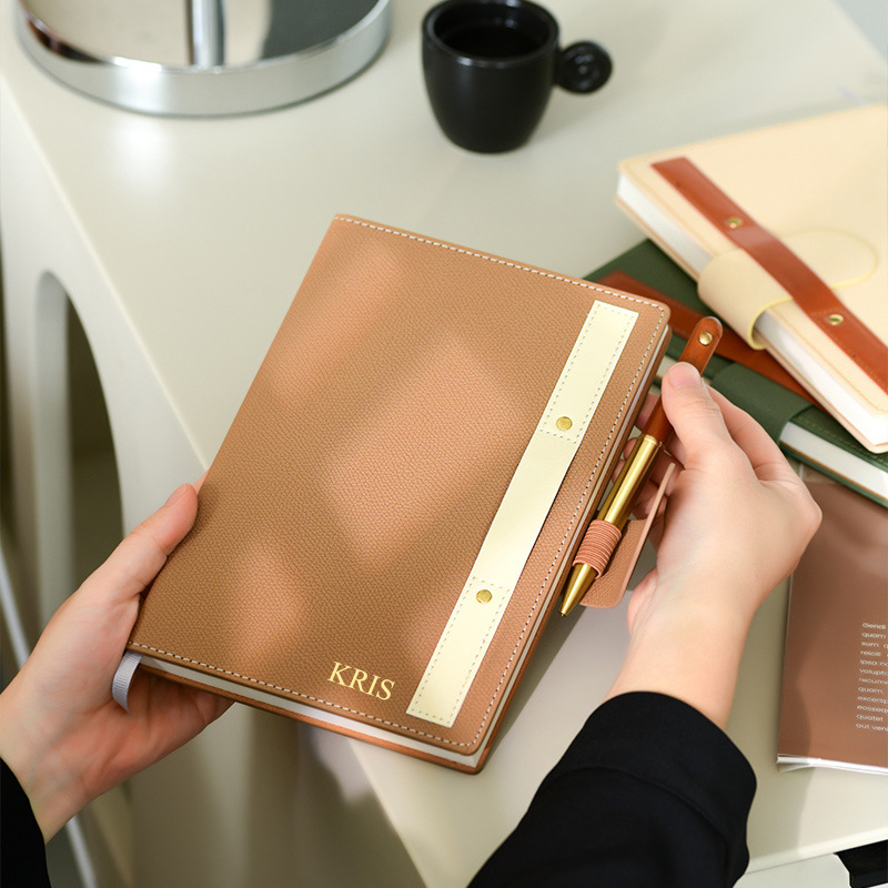 Carnet A5 avec couverture en P - Leather Work Notebook avis et prix