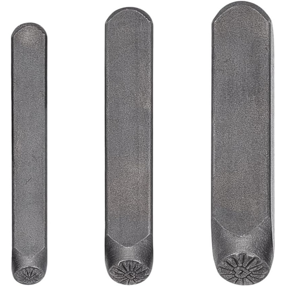 Lot de 3 tampons métalliques e - Leatherwork Art avis et prix