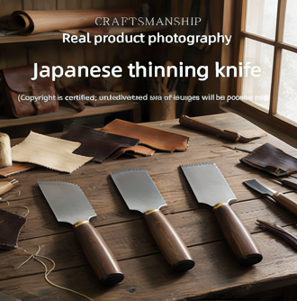 Couteau japonais à découper en - Round Knife Leatherwork avis et prix