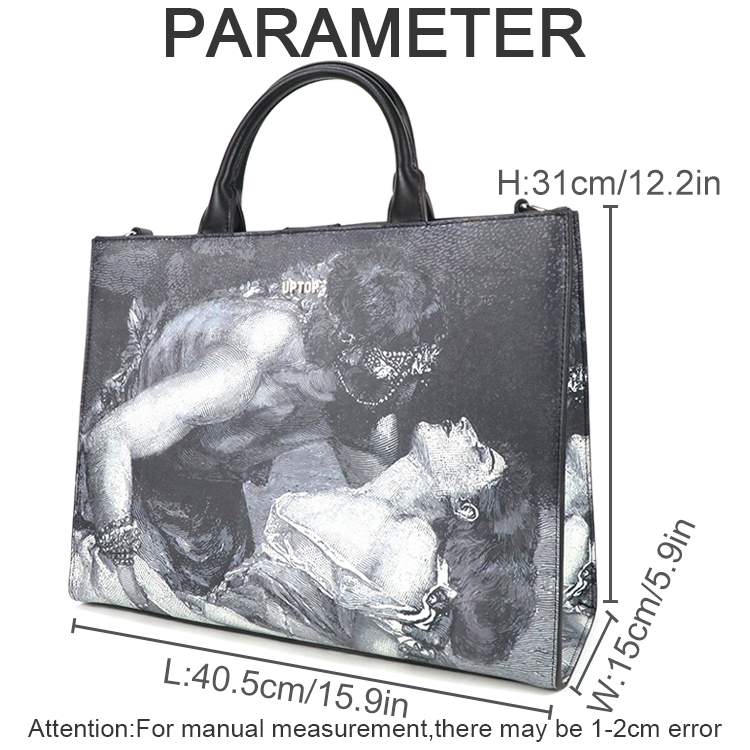 Sac fourre-tout vintage en cui - Leatherwork Art avis et prix